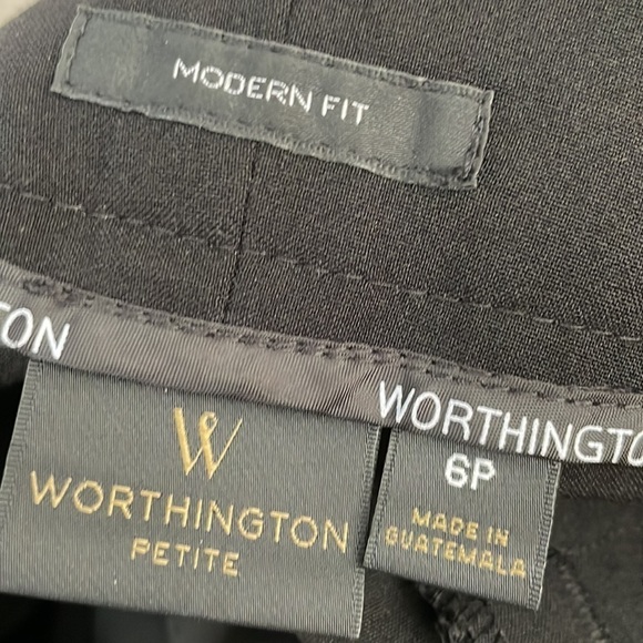 Worthington Modern‎ Fit Petite Trouser Pants - Picture 6 of 7